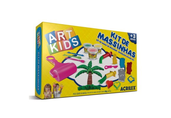 KIT MASSINHA 40005 ACRILEX 450G