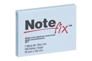 POST-IT 3M NOTEFIX NFX7 AZUL 100F 76X102MM