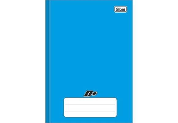 CADERNO CD BROCHURA 140X200 TILIB 96 FLS AZUL