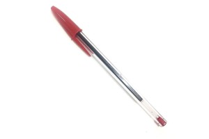 CANETA ESF BIC CRISTAL MEDIA VERMELHA AVULSA 1.0