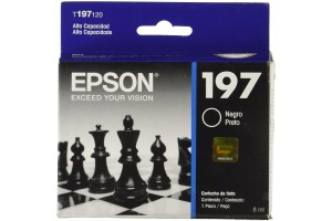CARTUCHO ORIGINAL EPSON 197 PRETO