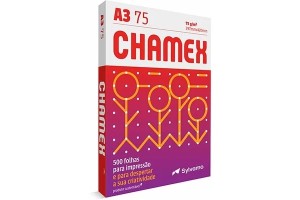 SULFITE A3 75GM CHAMEX PCT 500 FLS BRANCO