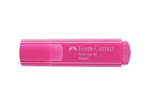 MARCA TEXTO FABER CASTELL PASTEL 46 ROSA