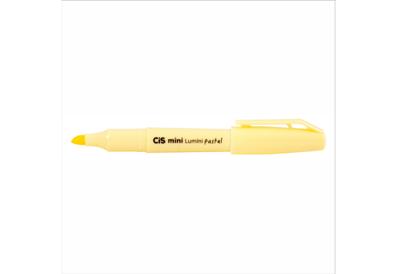 MARCA TEXTO MINI LUMINI AMARELO PASTEL CIS