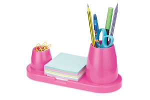 ORGANIZADOR DE MESA TRIO PLUS ROSA