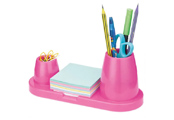 ORGANIZADOR DE MESA TRIO PLUS ROSA