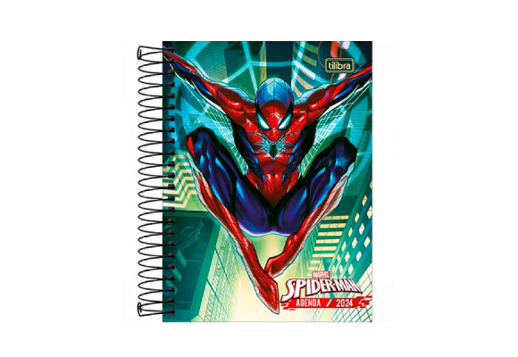 AGENDA TILIBRA ESPIRAL SPIDER MAN M4