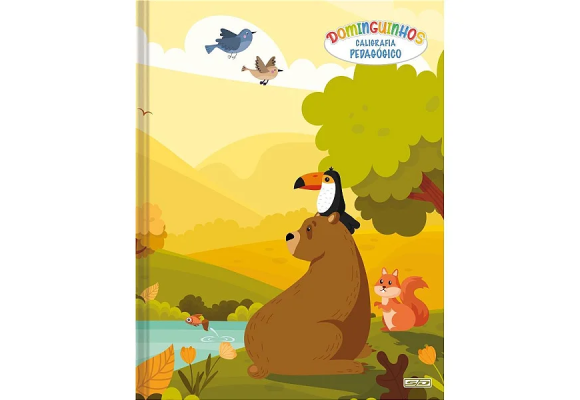 CADERNO CALIGRAFIA SD PAUTA VERDE CD COST 40F